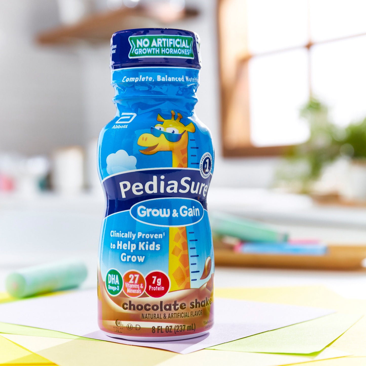 PediaSure® Grow & Gain Chocolate Shake, bottle
