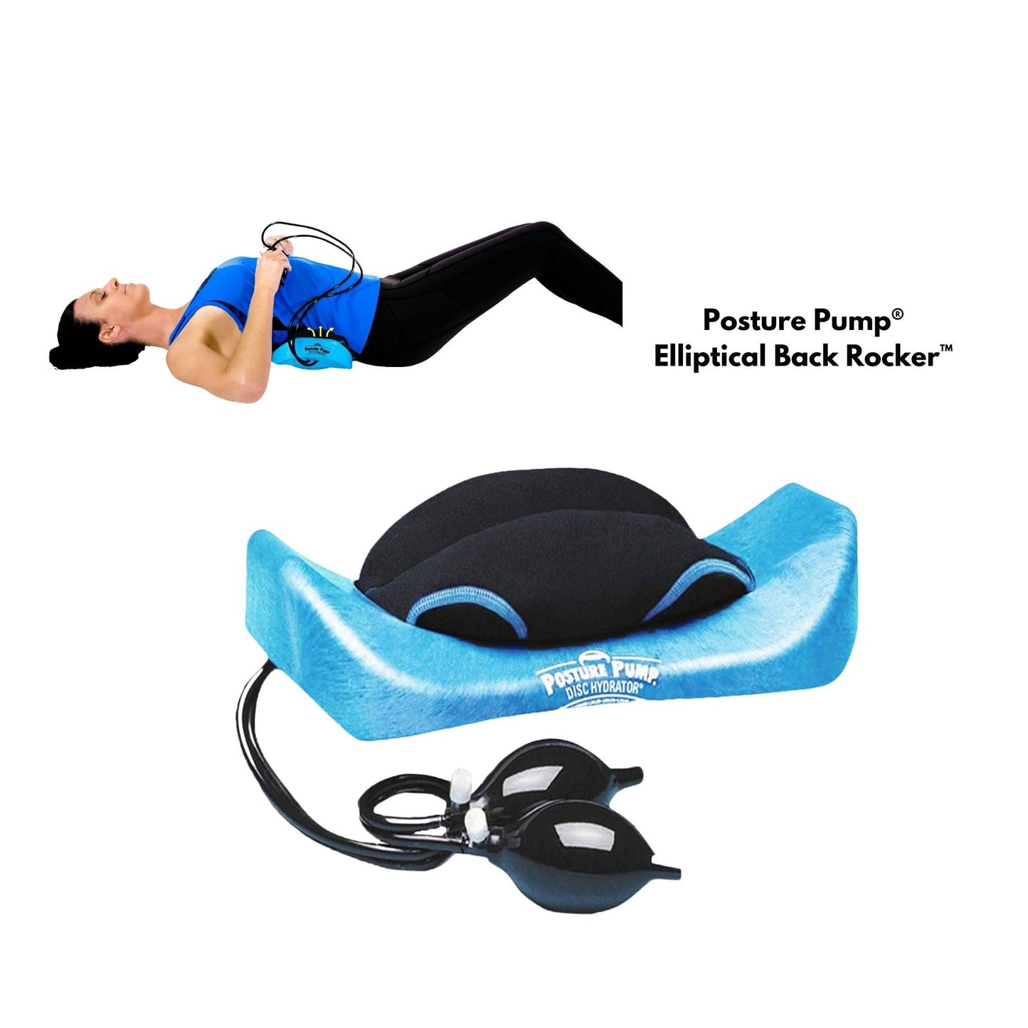 Posture Pump® Back Pump Elliptical Back Rocker™ Spinal Traction