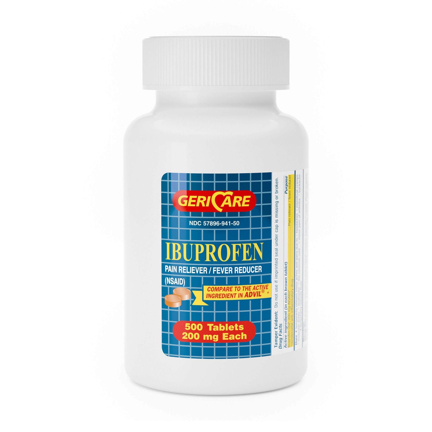 Geri-Care Pain Relief 200 mg Strength Ibuprofen Tablet