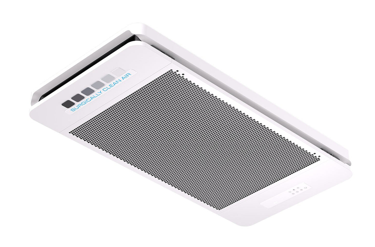 Surgically Clean Air COBALT 2x4 ceiling-grid air purifier AP-SCA14024W120V in white