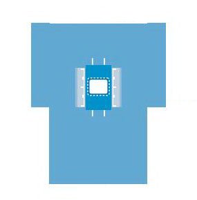 Surgical Drape Laparoscopic Abdominal Drape 77 W X 106 W X Inch