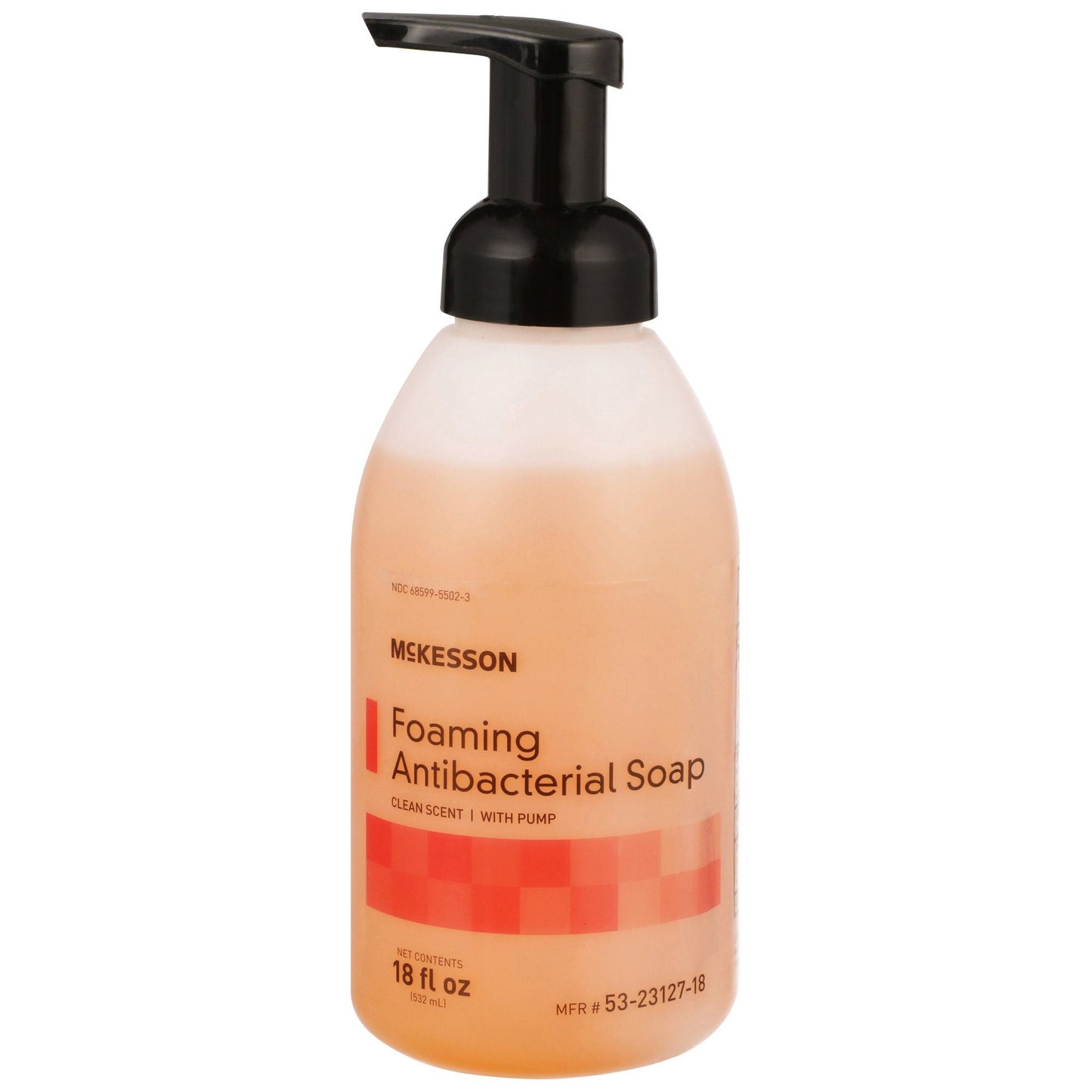 McKesson Clean Scent Foaming Antibacterial Soap, pump bottle