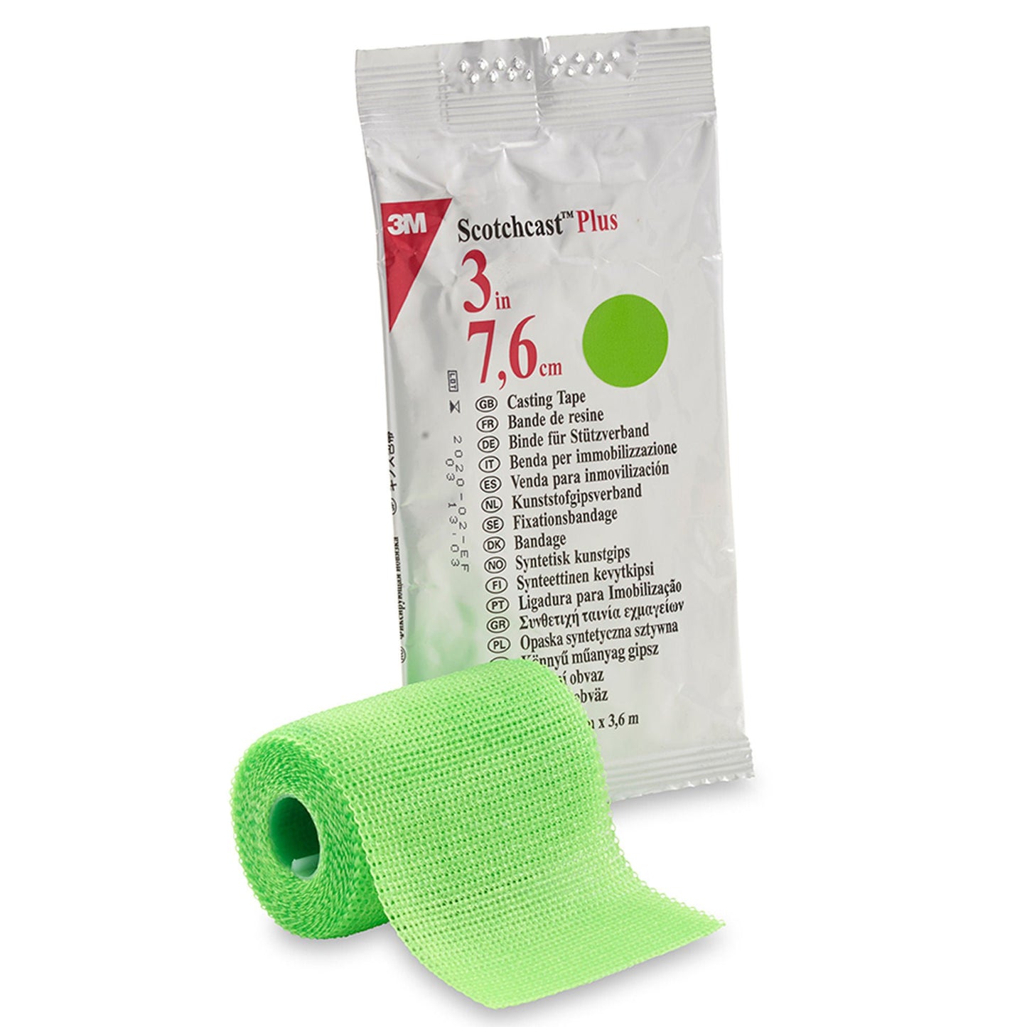 3M™ Scotchcast™ Plus Bright Green Cast Tape