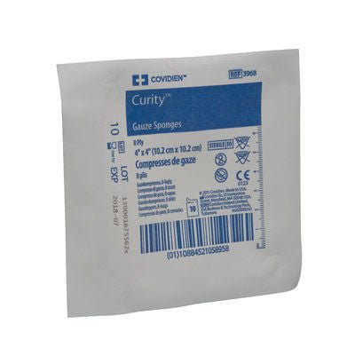 Curity™ Sterile USP Type VII Gauze Sponge, 8-Ply