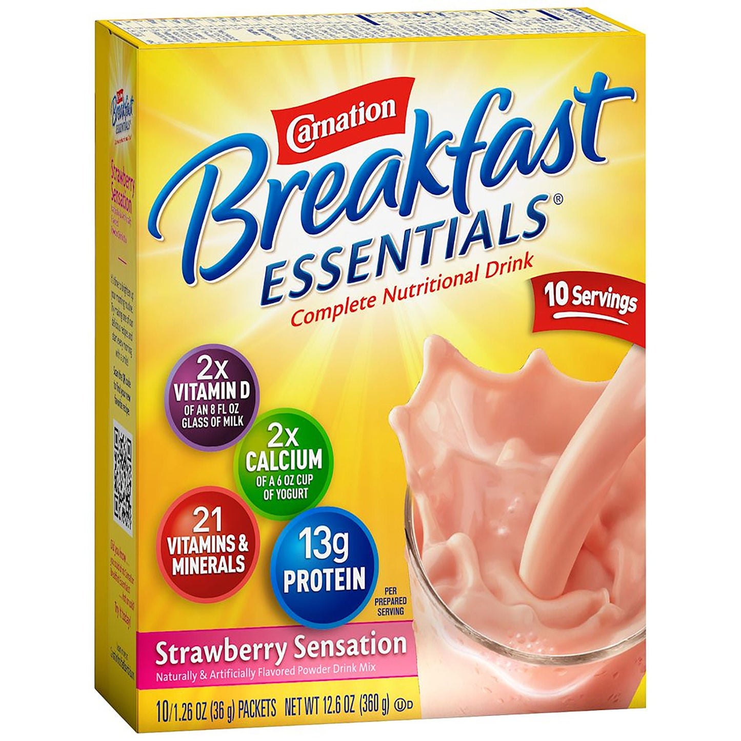 Carnation Breakfast Essentials® Strawberry Nutritional Drink