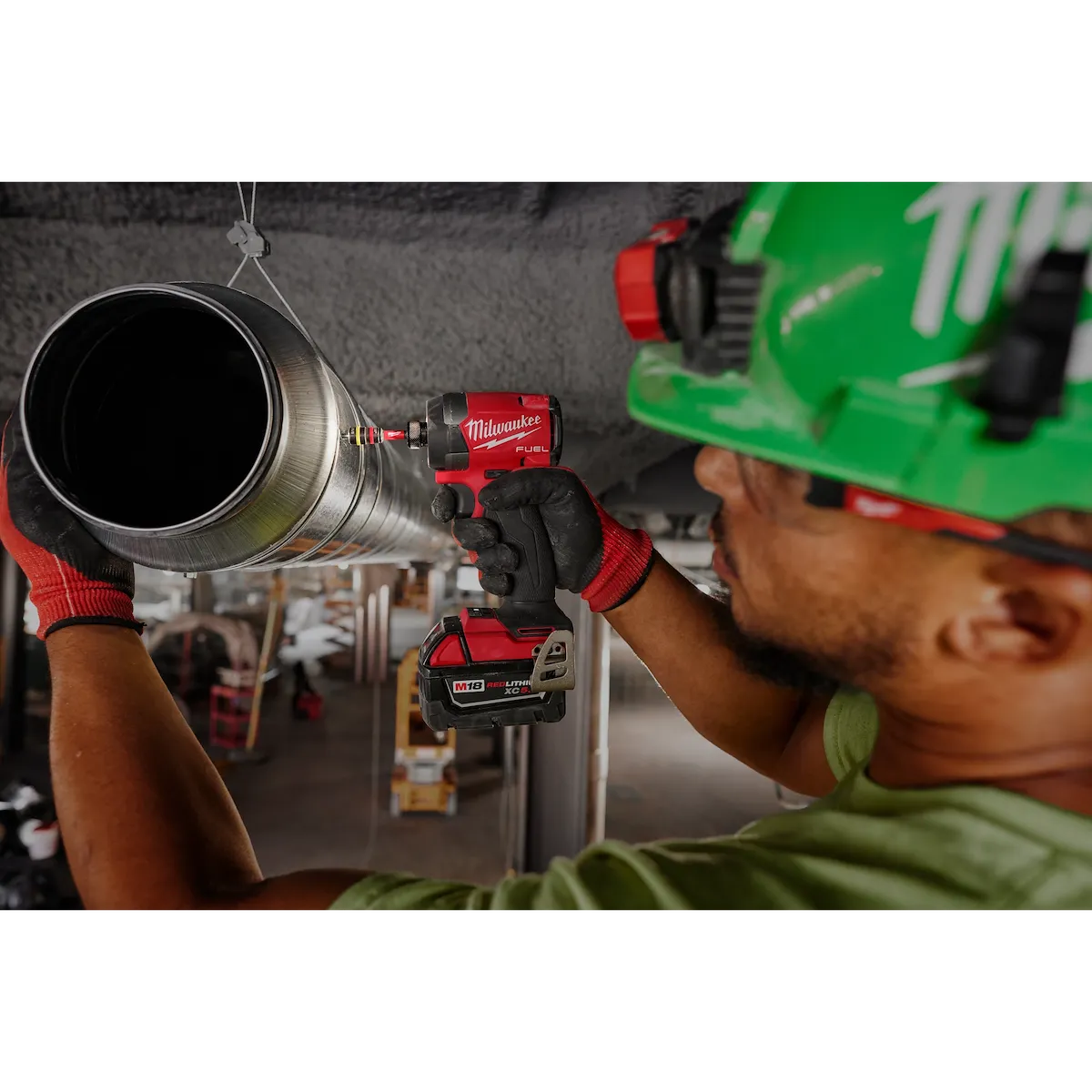 Milwaukee SHOCKWAVE Impact Duty 1/4” and 5/16” x 2-1/4” QUIK-CLEAR 2-in-1 Magnetic Nut Driver 49-66-4542 | 1/4" Drive