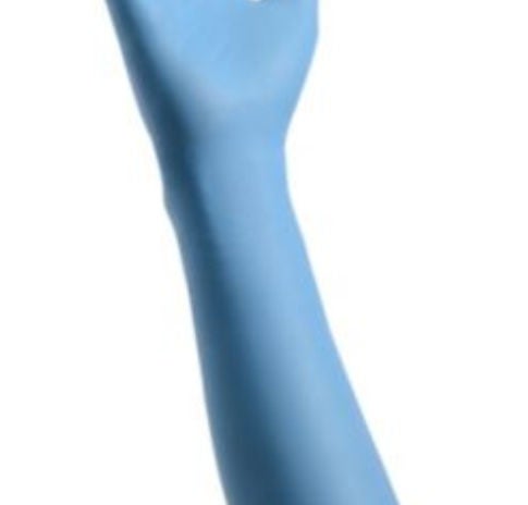 Cardinal Health™ Decontamination Nitrile Exam Gloves, Blue - view 3