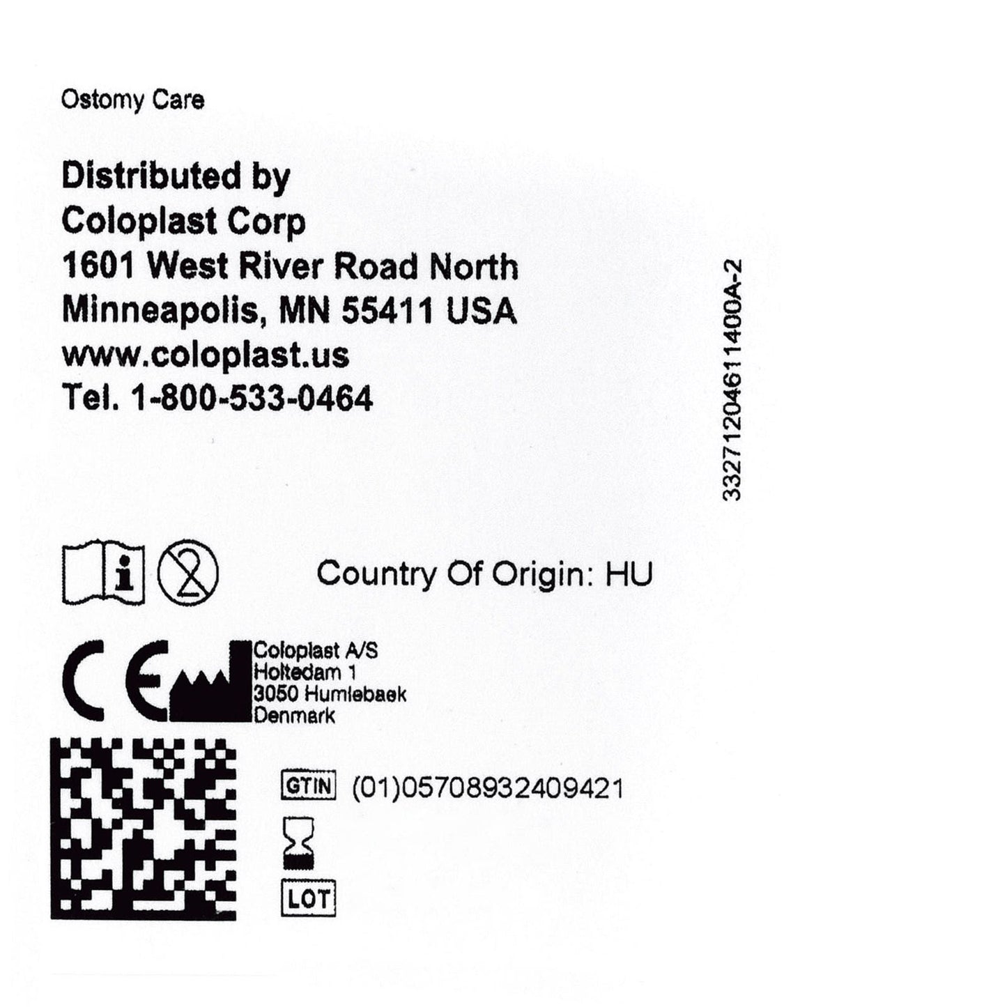 Brava Thin Ostomy Seal (18mm) Stoma 2-1/4 Inch (57 mm) For Use with Ostomy Pouch