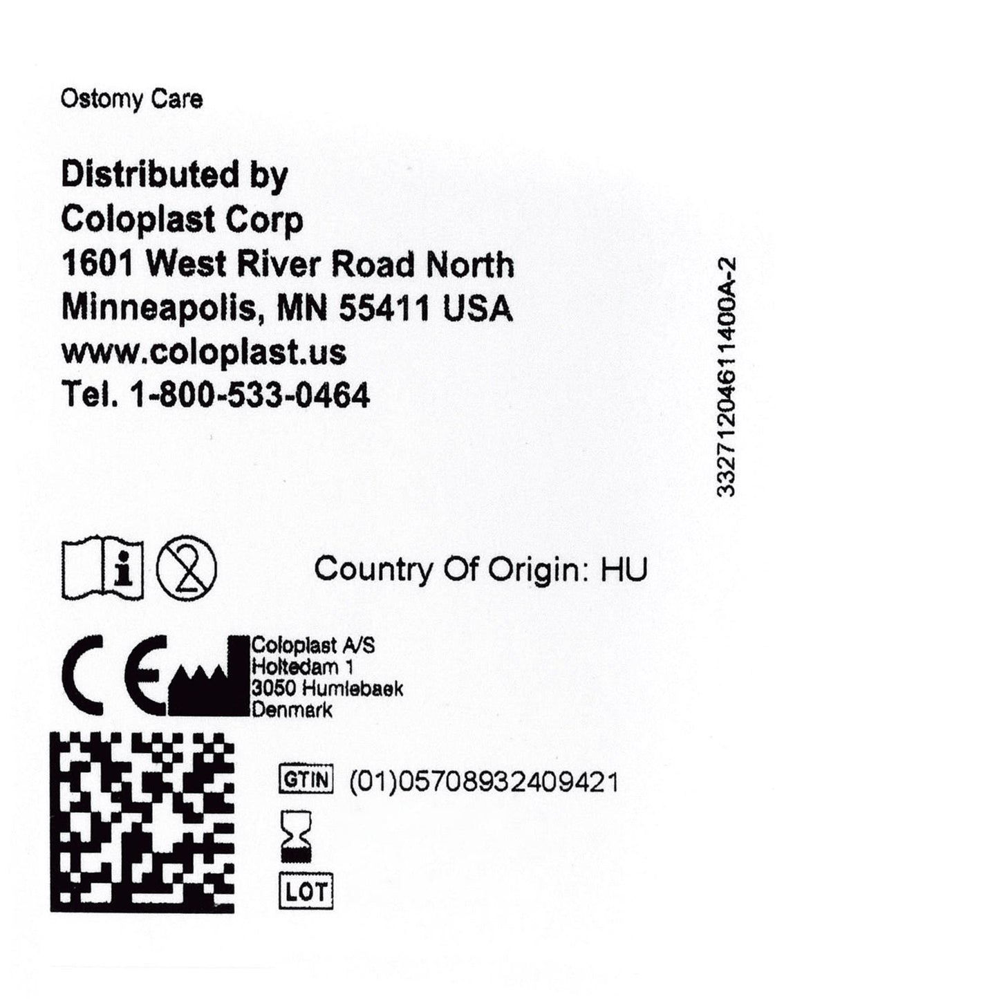 Brava Thin Ostomy Seal (18mm) Stoma 2-1/4 Inch (57 mm) For Use with Ostomy Pouch