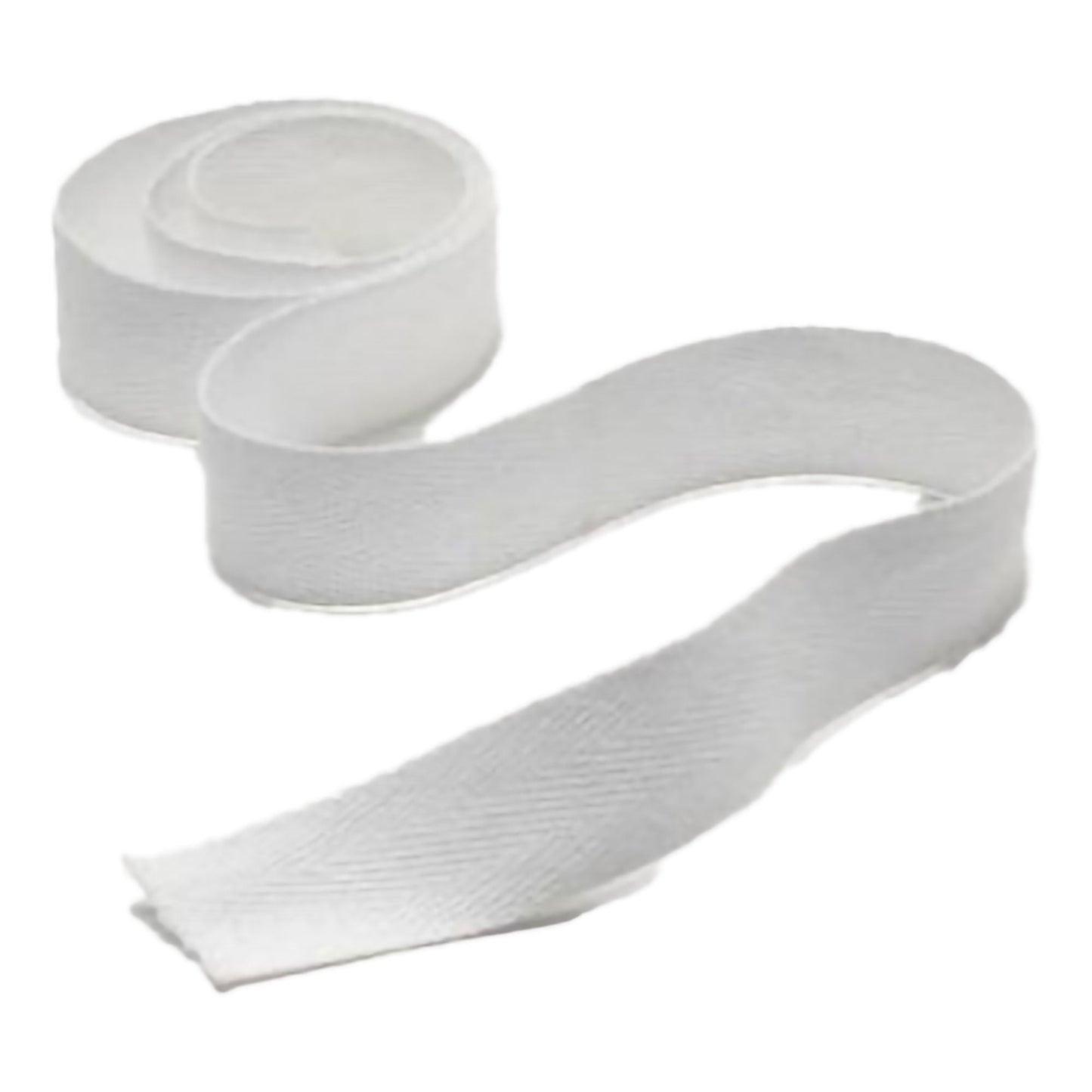 Cotton Twill Tape, White