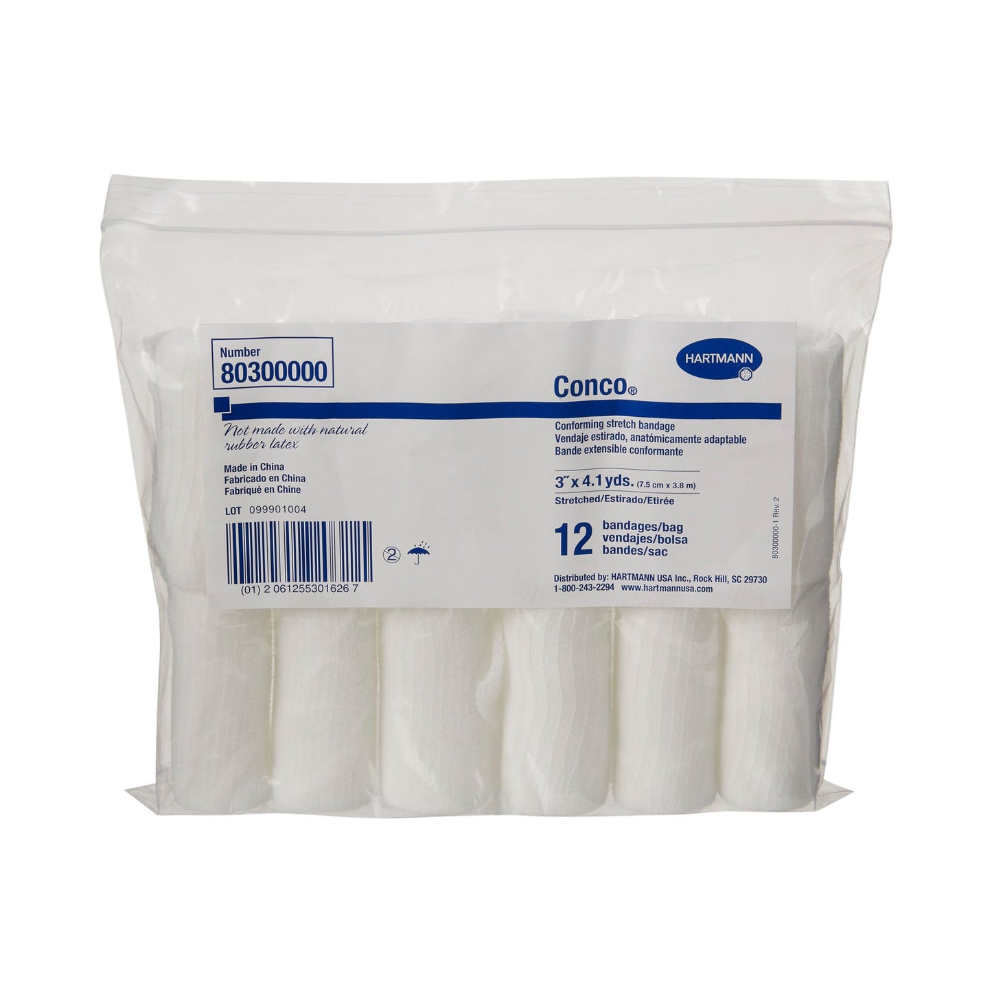 Conco® Conforming Bandage, 1-Ply