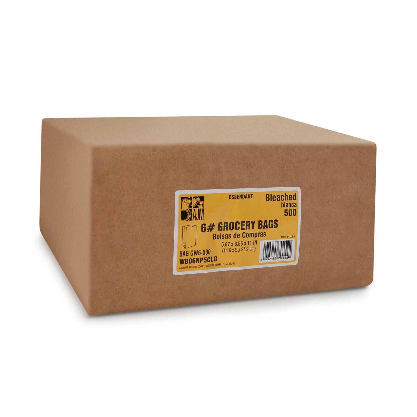 White Paper Bag, x 11.06 Inch