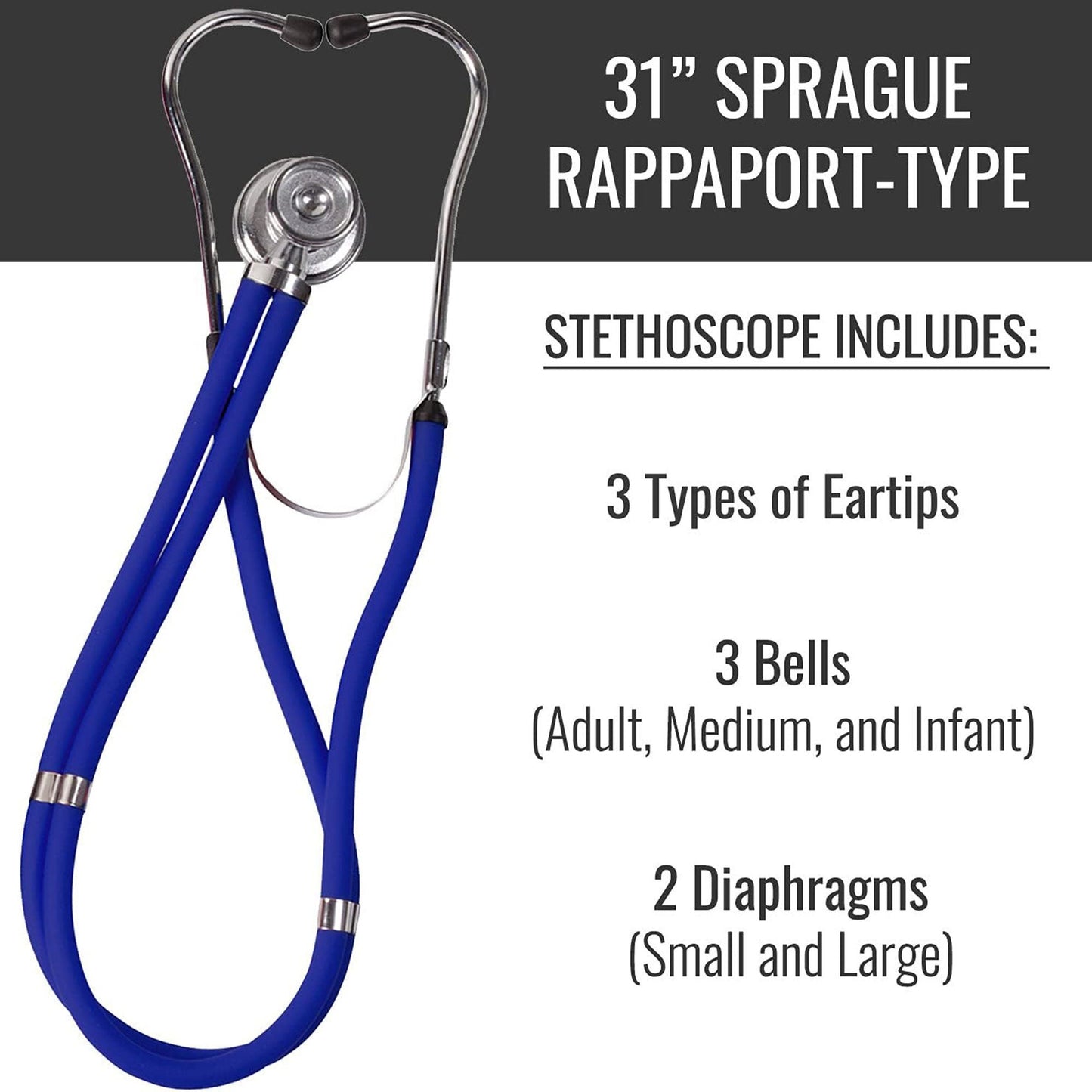 Mabis MatchMates Aneroid Sphygmomanometer & Stethoscope Blood Pressure Kit, Blue