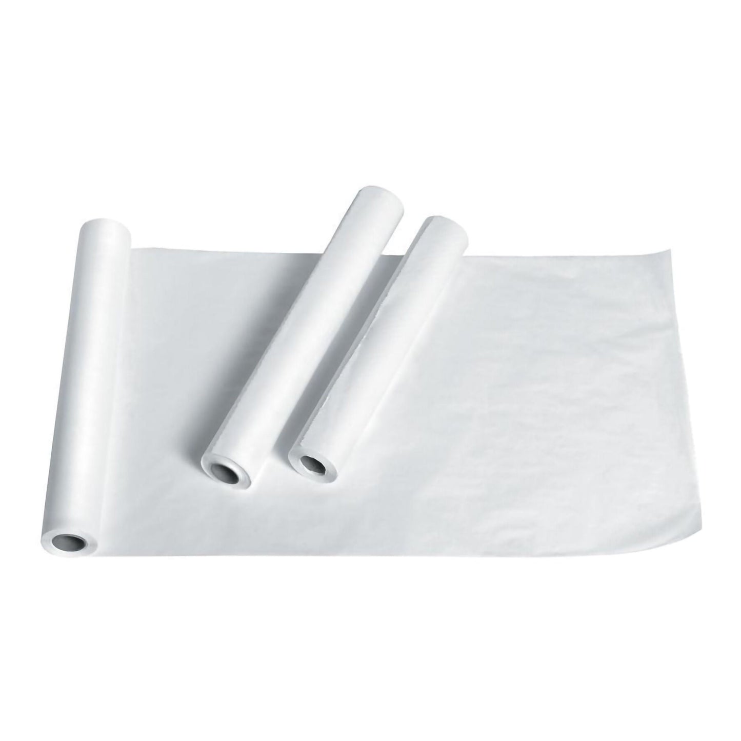 Medline Table Paper 18 Inch Width 125 Foot Length White Crepe