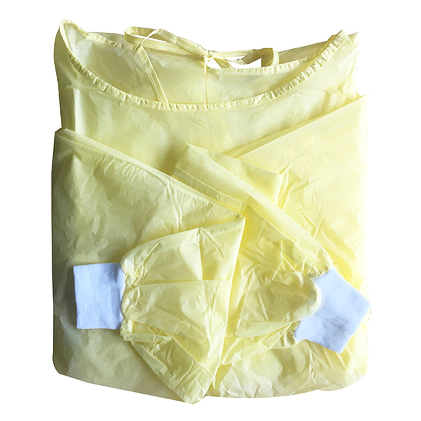 Protective Procedure Gown X-Large Yellow NonSterile Not Rated Disposable