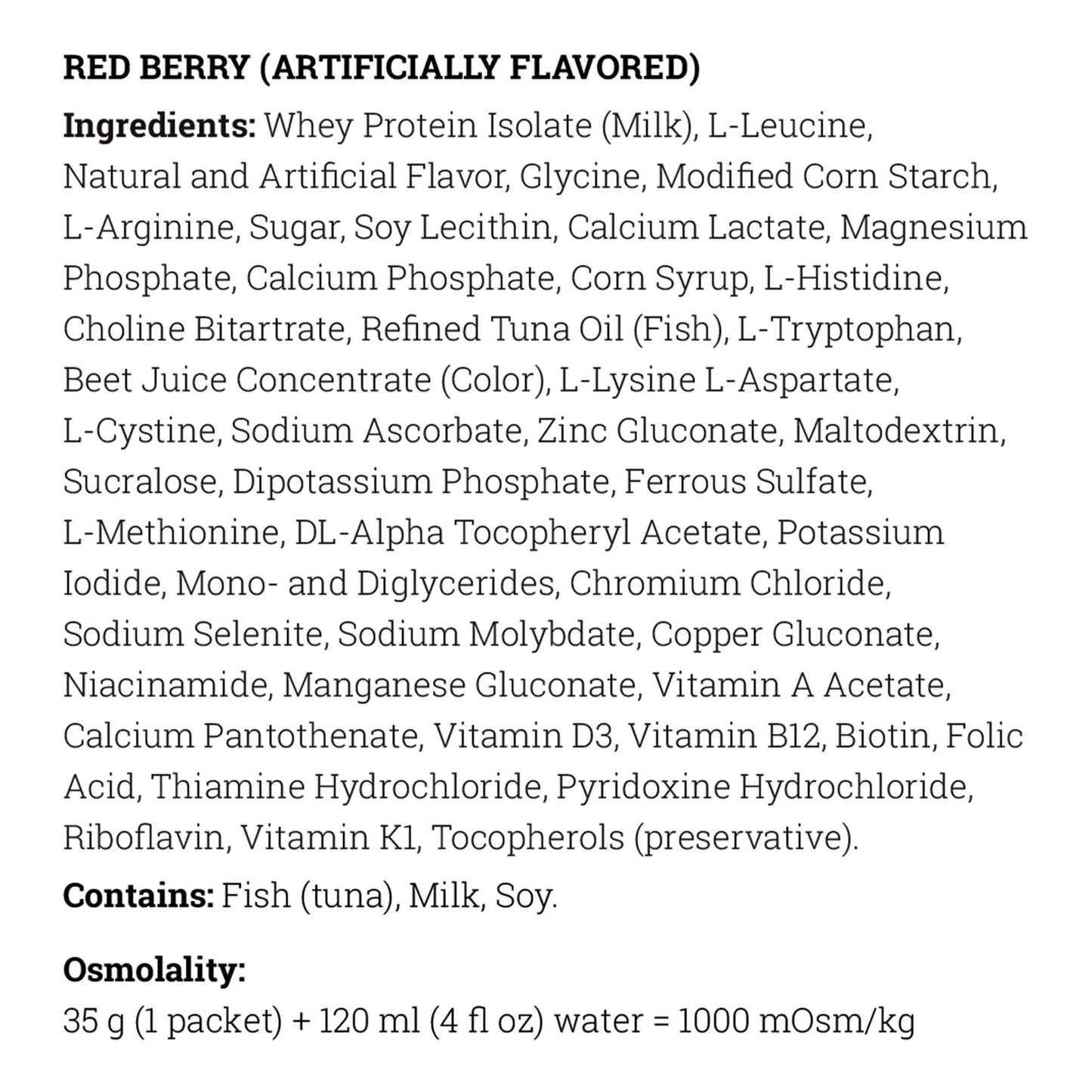 TYR sphere® GMP-Based Formula for use in Management of Tyrosinemia, Red Berry