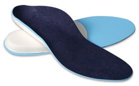 AliMed Poron Orthotic Insole Plastazote Foam / Poron 4000 Women 14 to 15 / Men 12 to 13 Blue