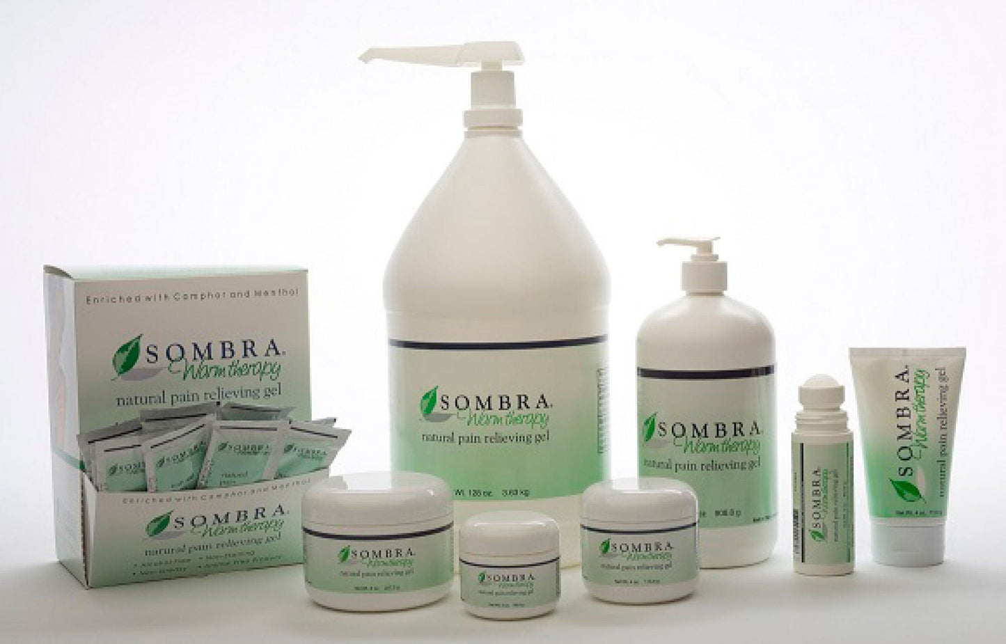 Sombra Warm Therapy Topical Pain Relief 3% Strength Camphor / Menthol / Capsaicin Topical Gel