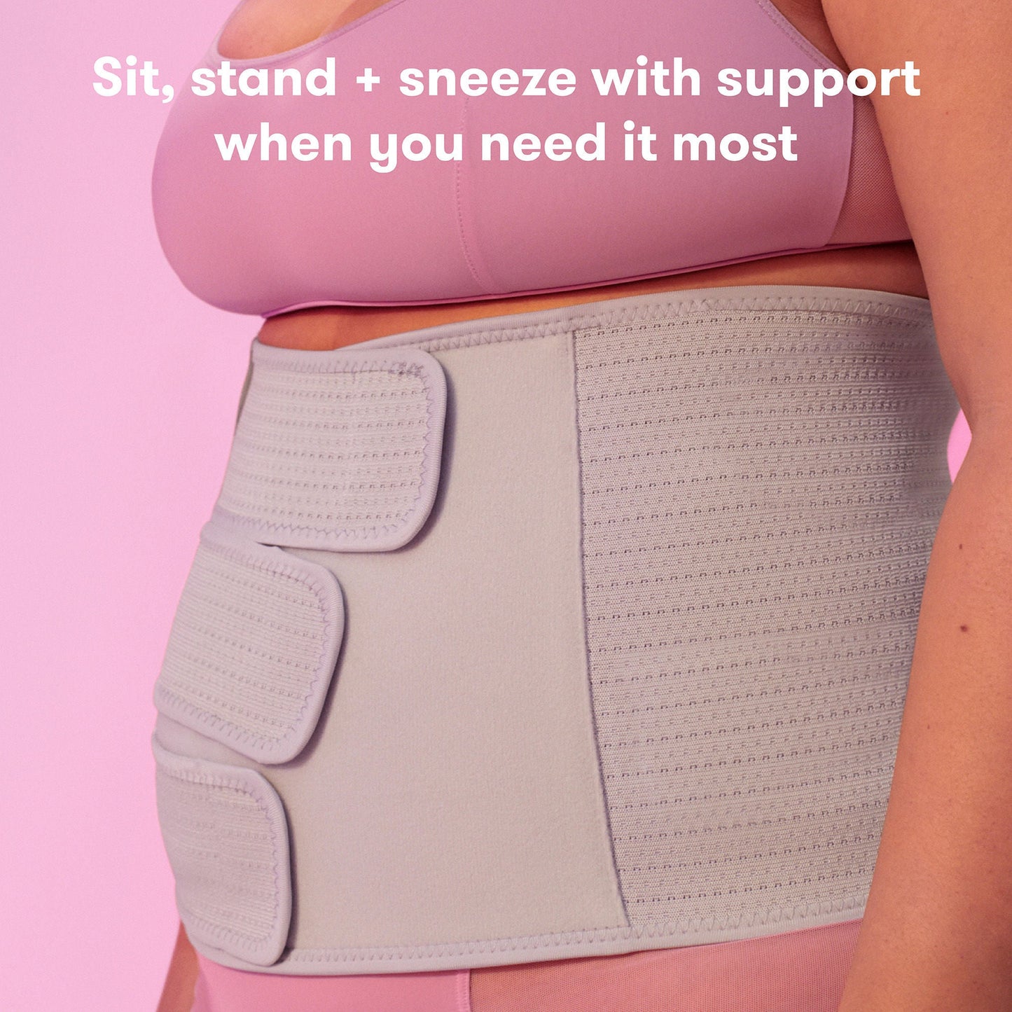 Fridababy Abdominal Binder Hook and Loop Strap Closure 29 to 46 Inch Waist Circumference Adult