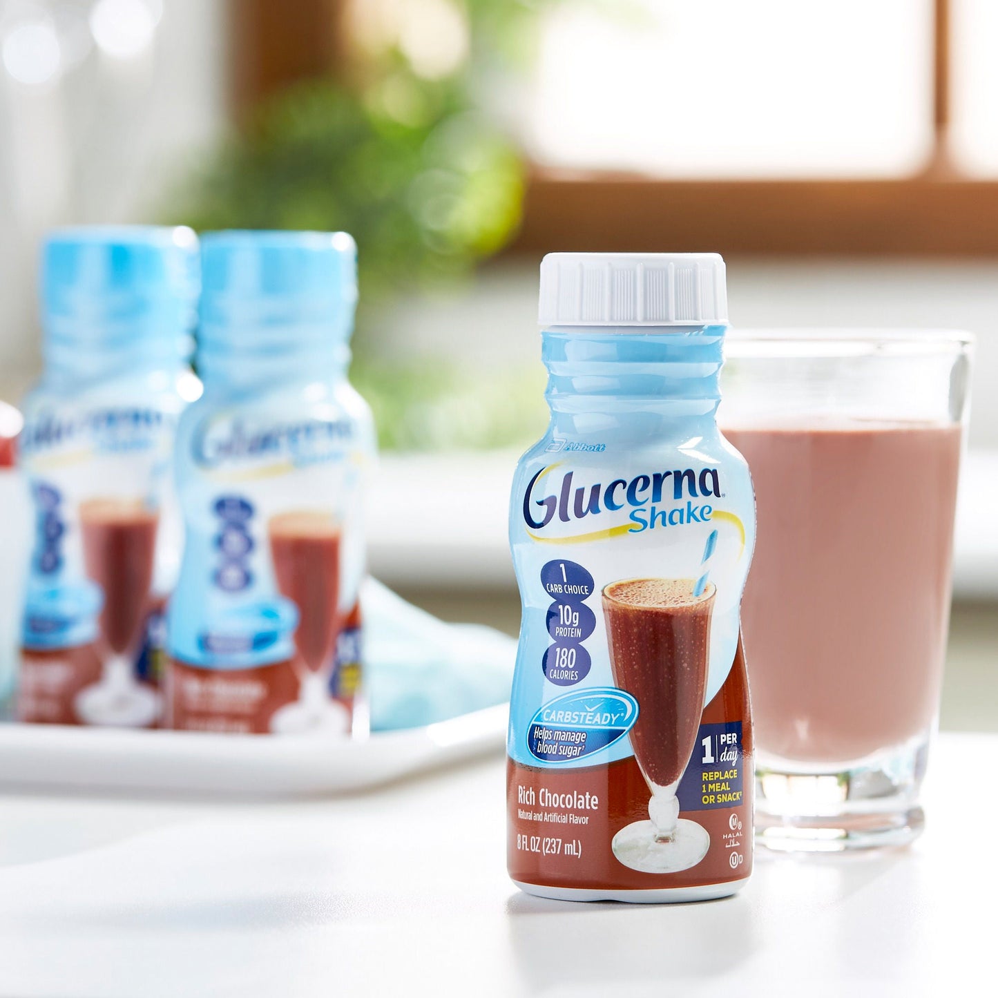 Glucerna® Original Shake, Chocolate Flavor, bottle
