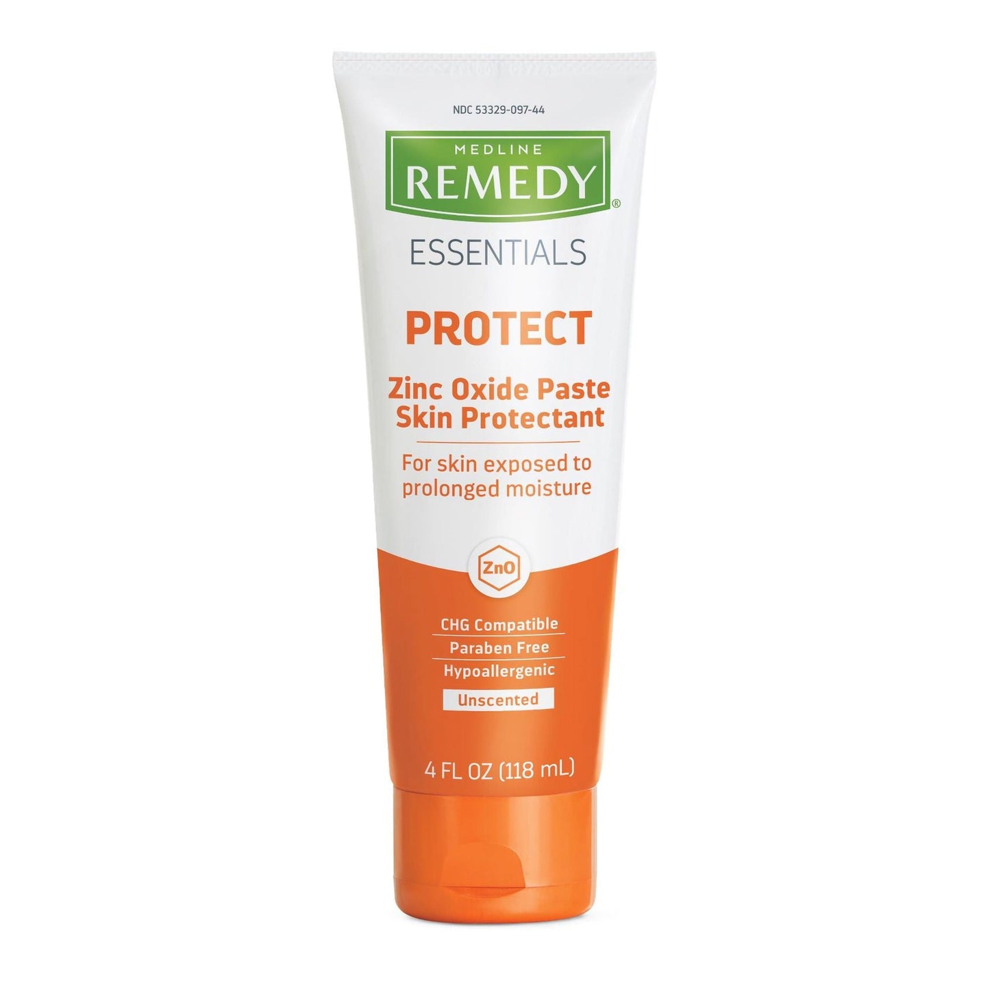 Medline Remedy Essentials Protect Skin Protectant Tube Unscented Paste CHG Compatible