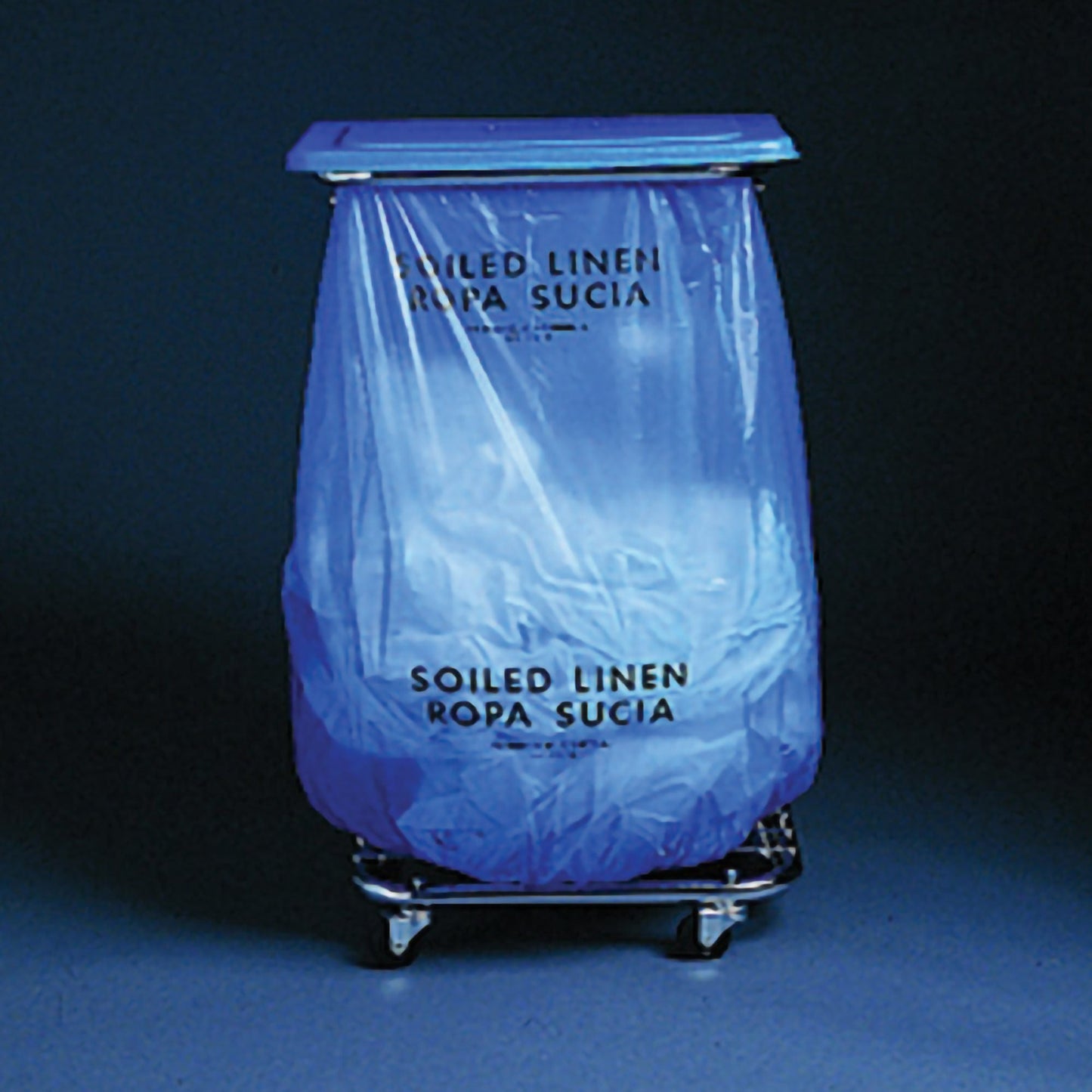 McKesson Soiled Linen Bag, Blue, 30 – Capacity, Fits Hamper Stand 198683