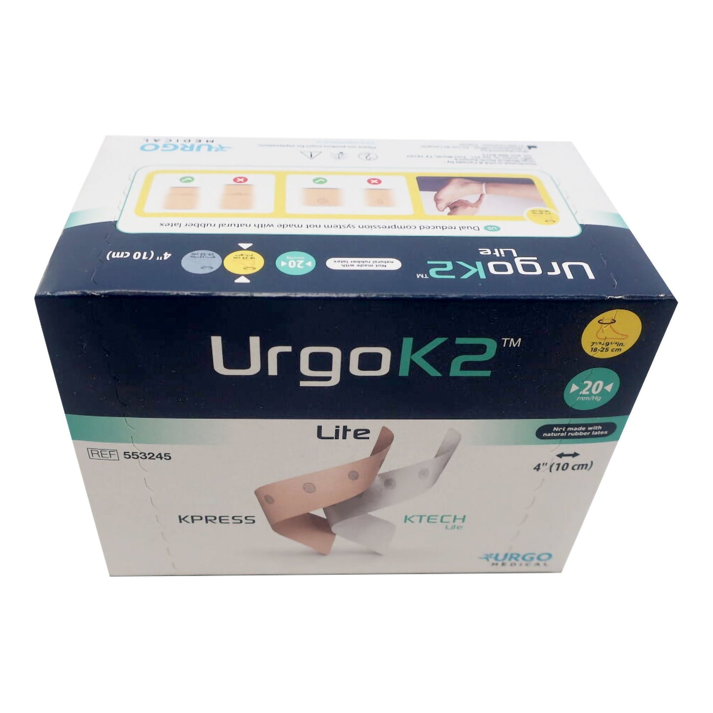 URGOK2™ Lite Two Layer Compression Bandage System, 20 mmHg, Wide