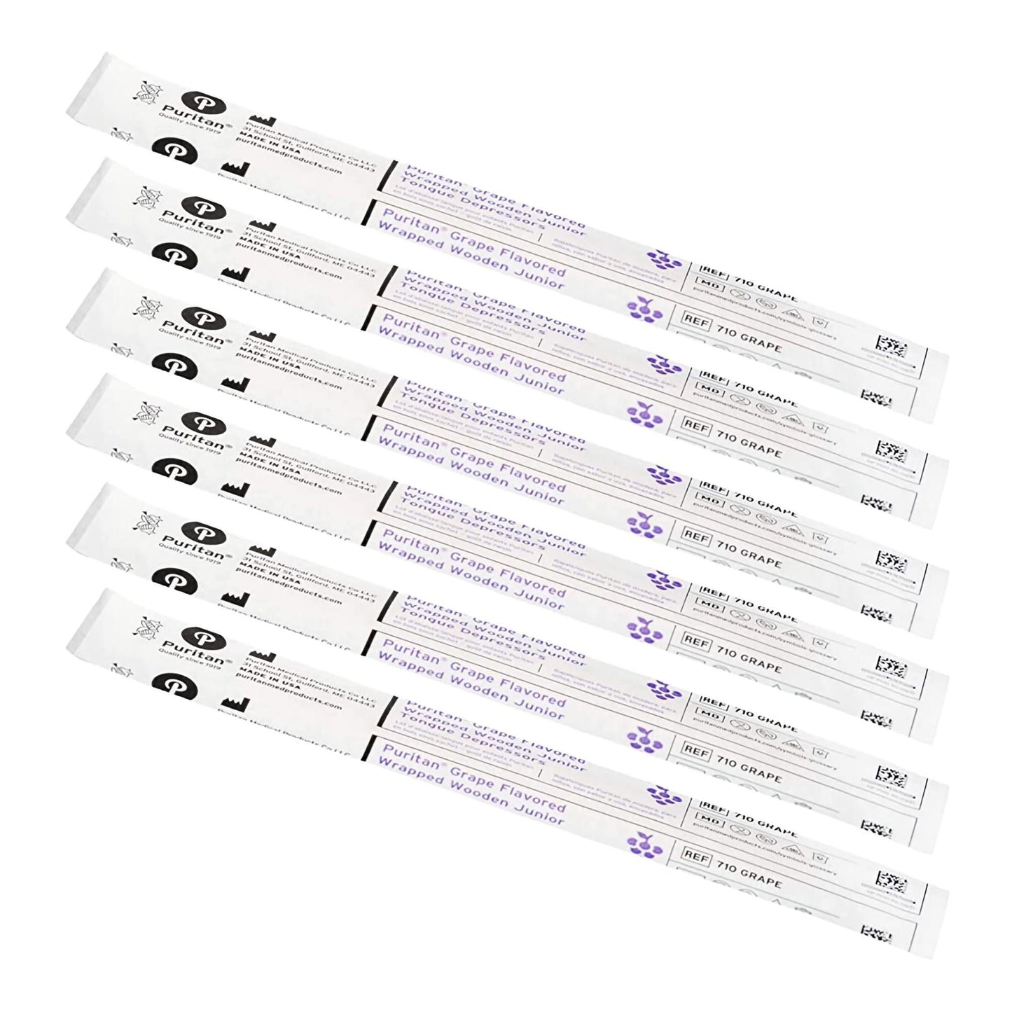 Puritan® Grape Flavor Tongue Depressor – Case of 1000 - view 4