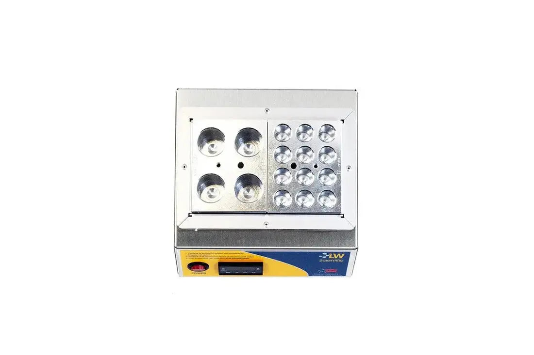 12-Place Dry Block Heater Aluminum DBP-12PL-1577