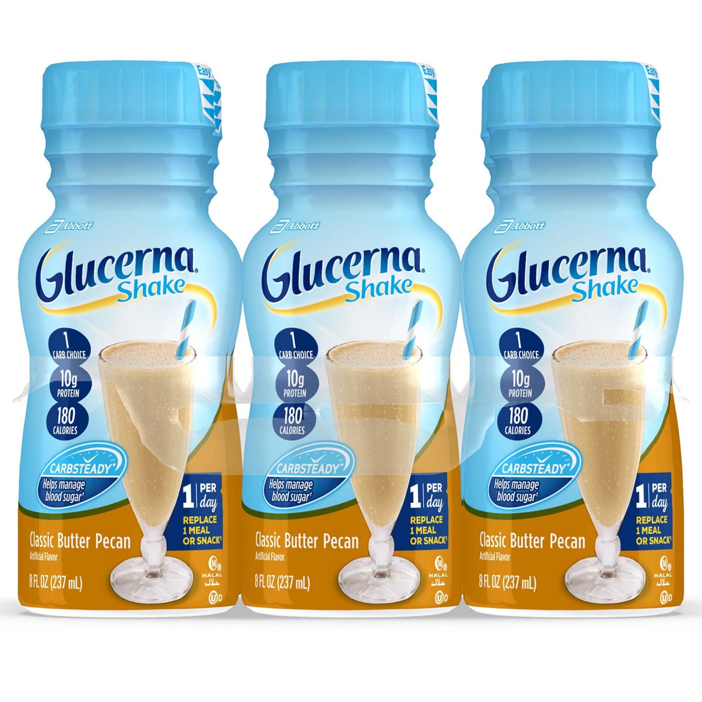 Glucerna® Original Shake, Butter Pecan Flavor, bottle