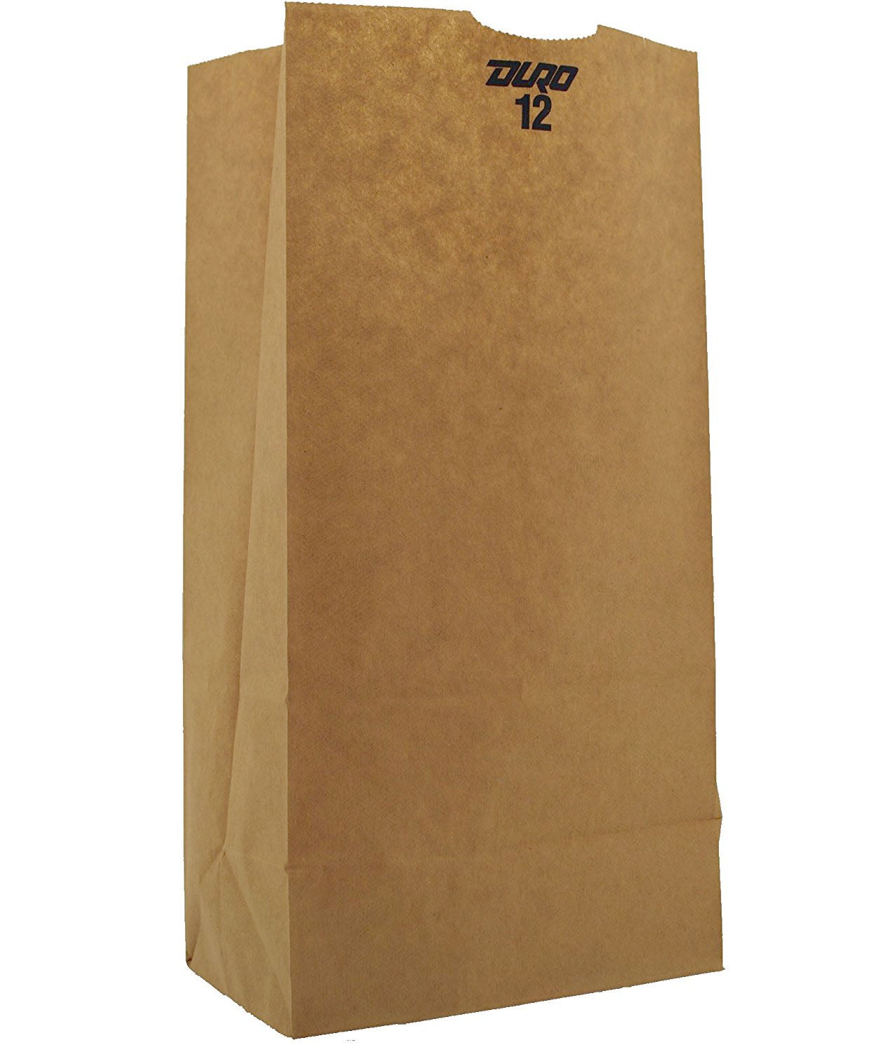Duro Grocery Bag Brown Kraft Recycled Paper #12