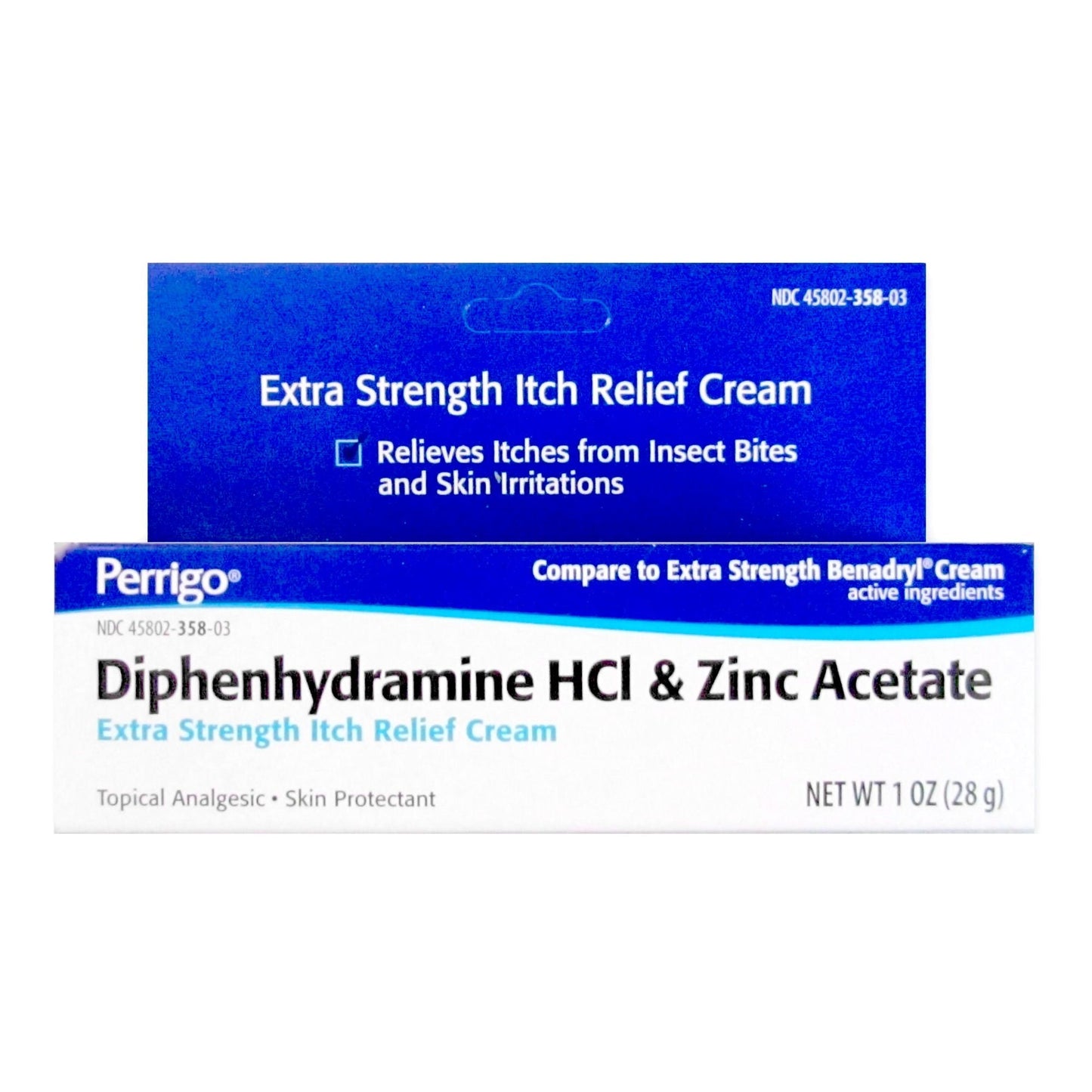 Perrigo Diphenhydramine / Zinc Acetate Itch Relief, Tube