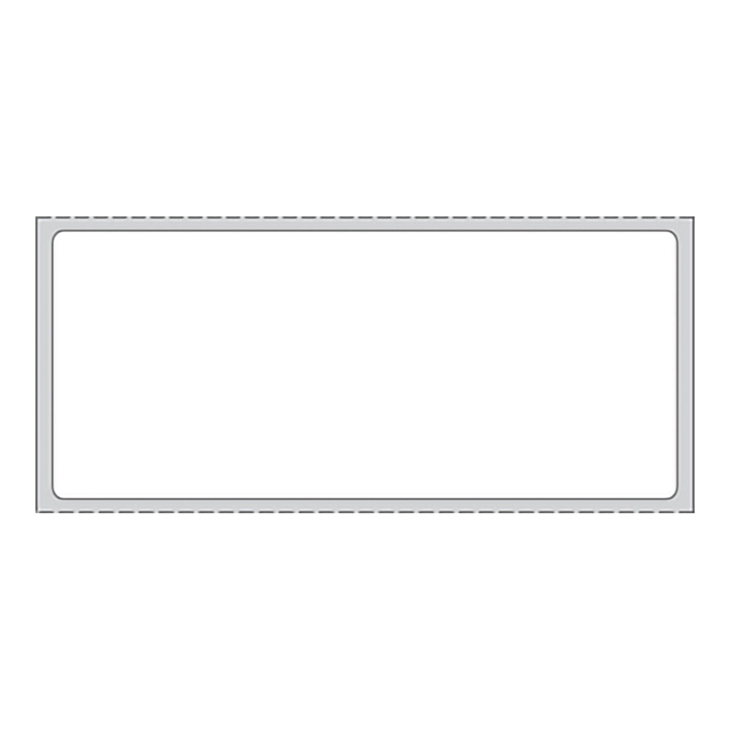 PDC® White Blank Thermal Label