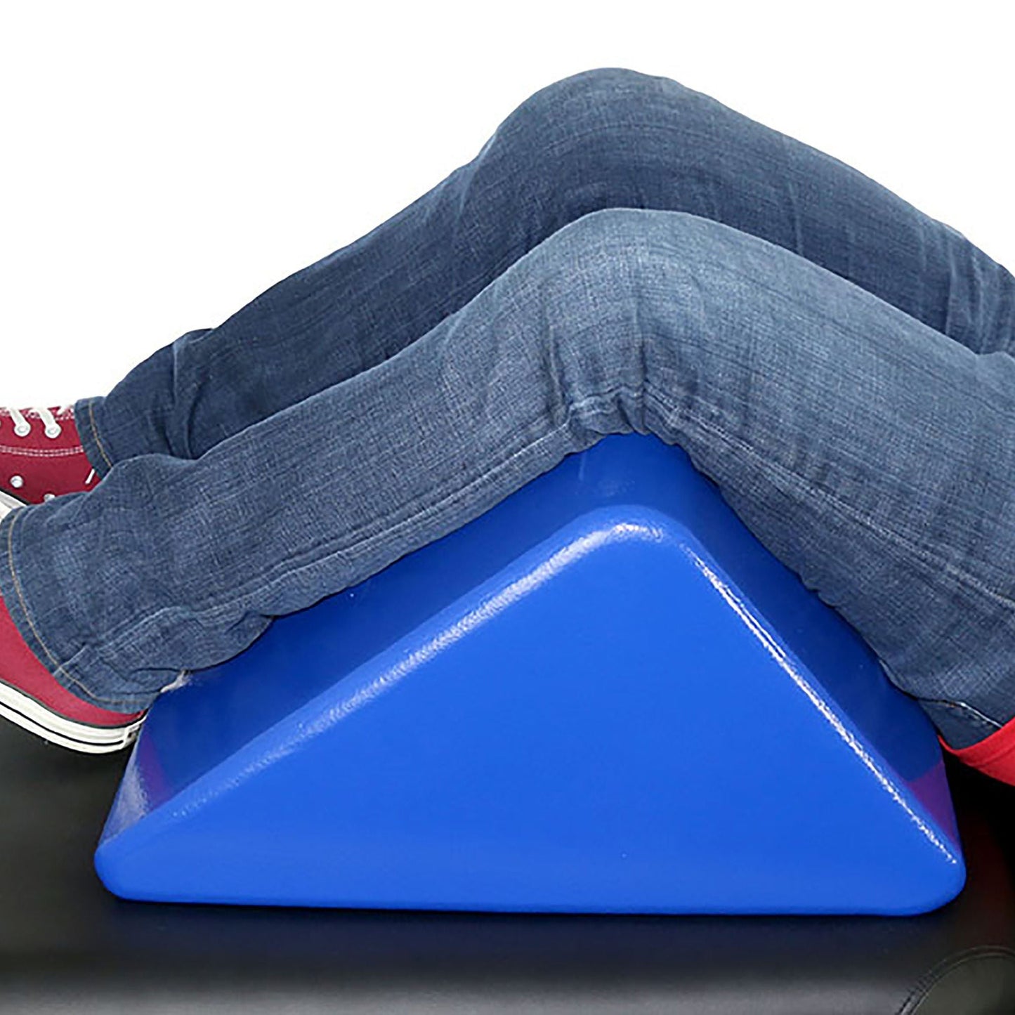 Skillbuilders® Knee Positioning Wedge, Foam, Blue