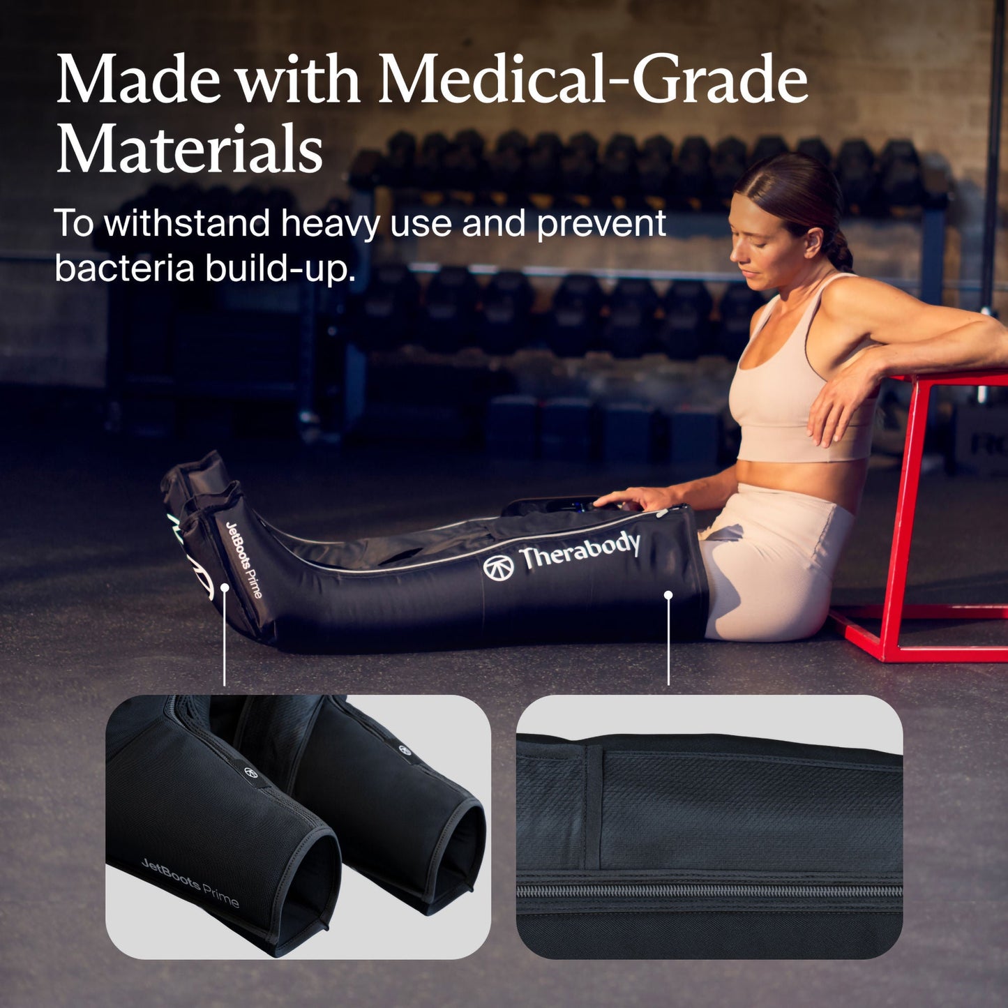 RecoveryAir Prime JetBoots Compression Massage Garment & Control Unit, Medium