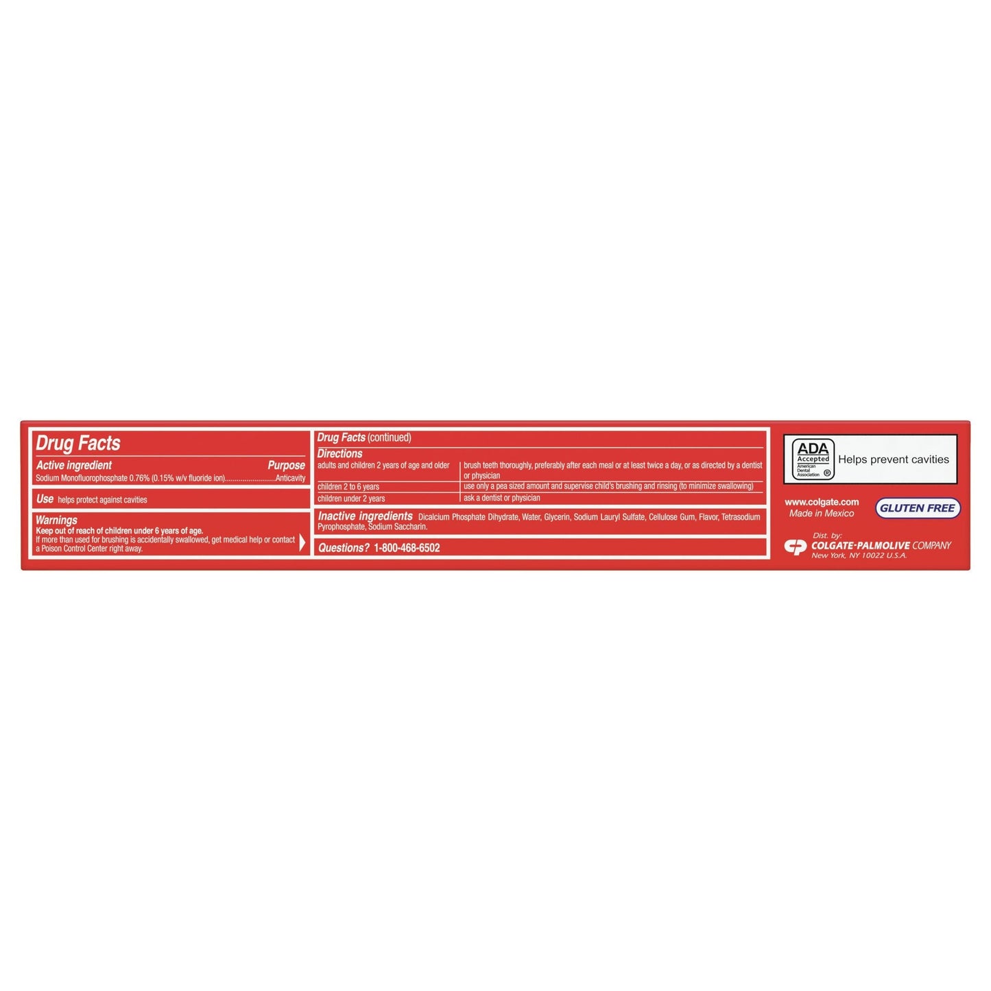 Colgate® Cavity Protection Toothpaste, tube