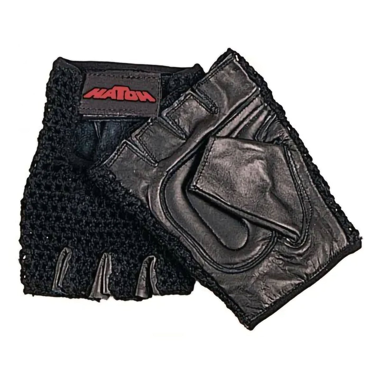 Hatch Leather / Cotton Mesh / Foam Impact Gloves, Black - view 2