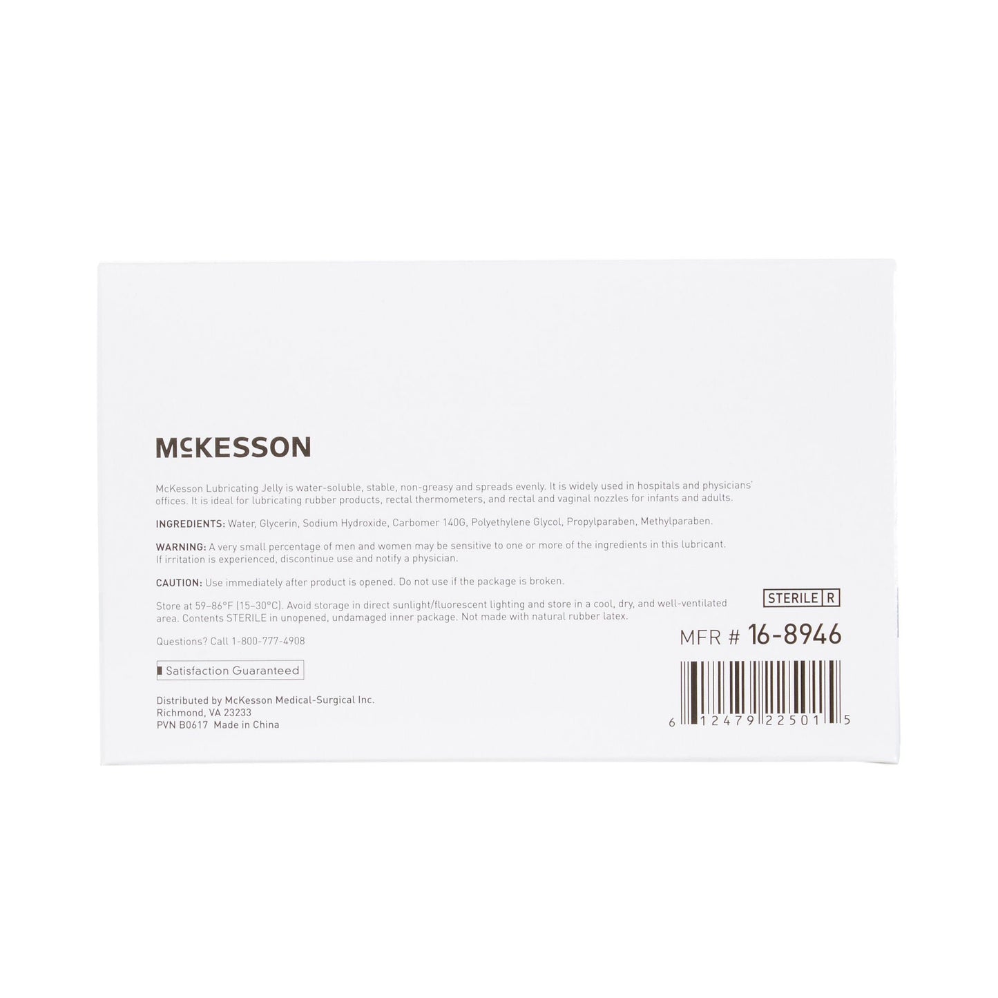 McKesson Lubricating Jelly, 5-gram Packet