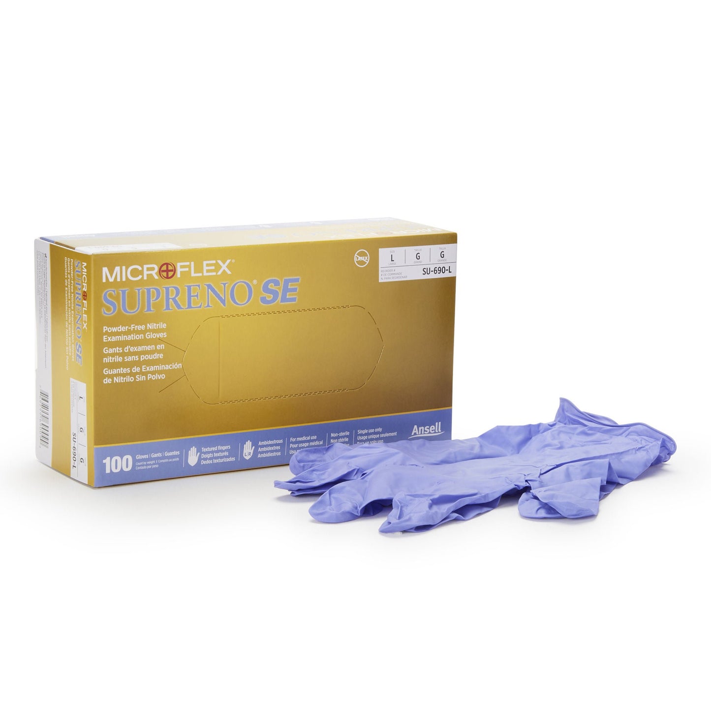 Supreno® SE Nitrile Exam Gloves, Blue