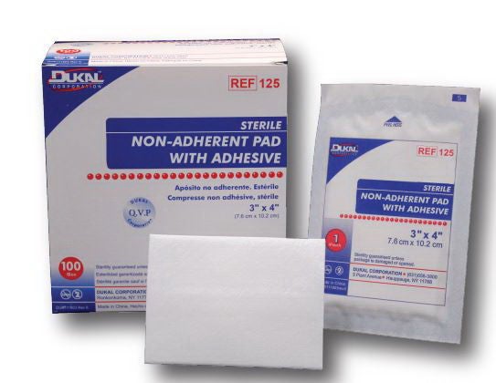 Dukal Island Dressing Rectangle Sterile Film Backing