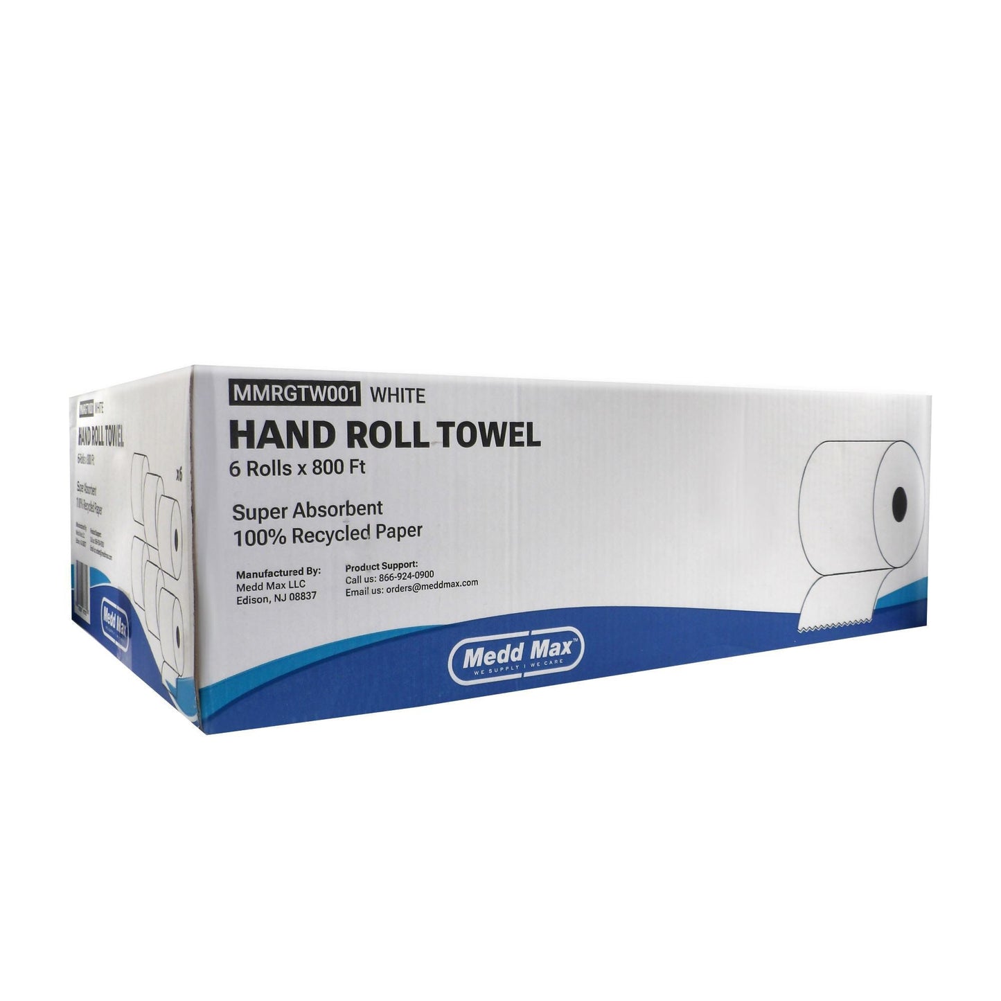 Medd Max Paper Towel Hardwound Roll 7-3/