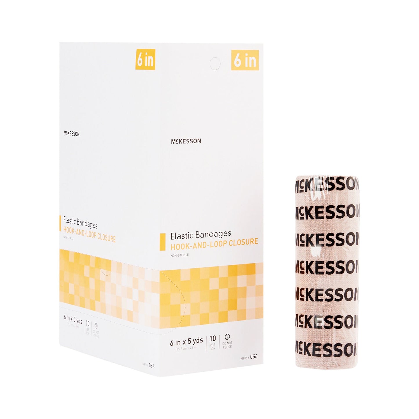 McKesson hook-and-loop closure Elastic Bandage