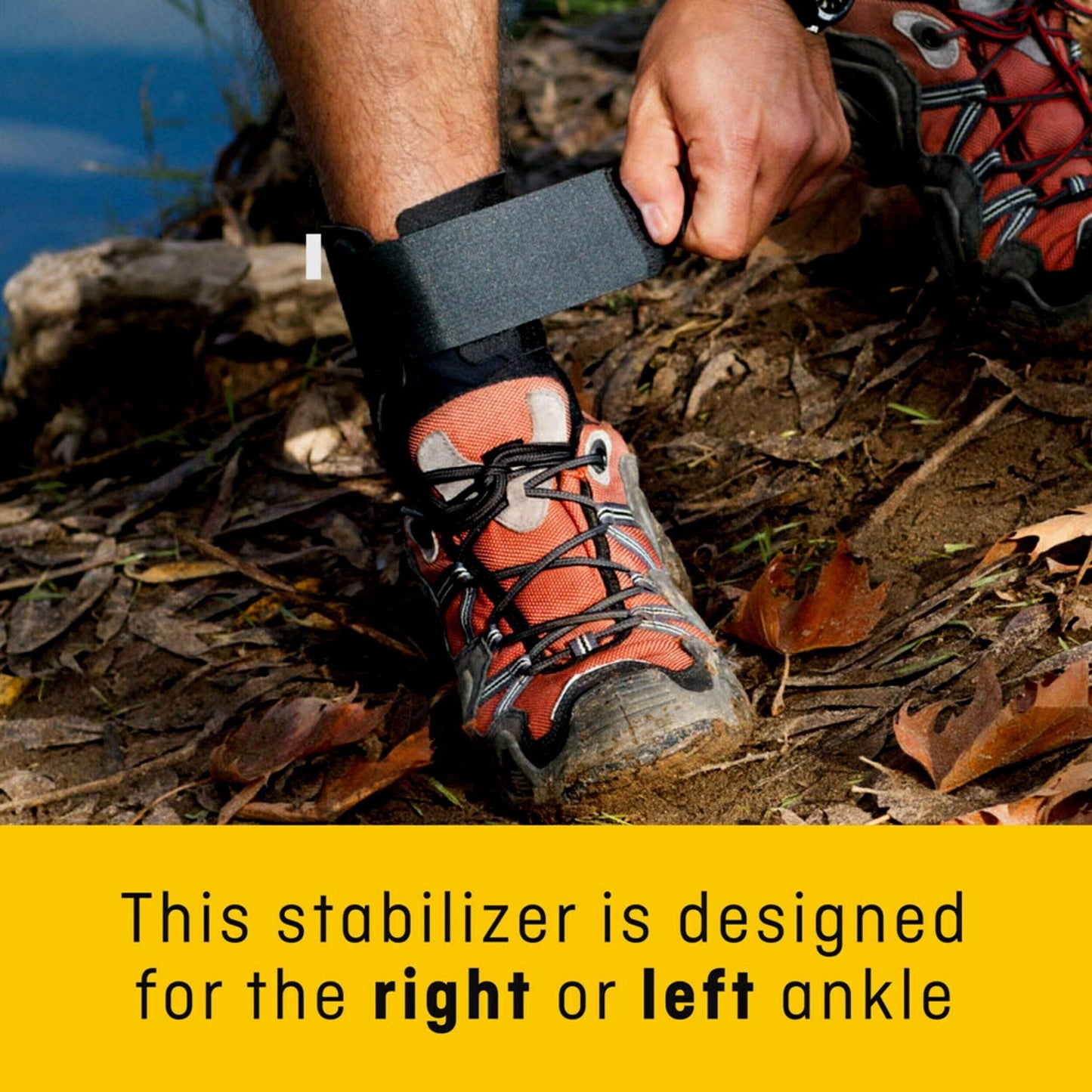 3M™ Futuro™ Ankle Performance Stabilizer, Adjustable, Adult, Black