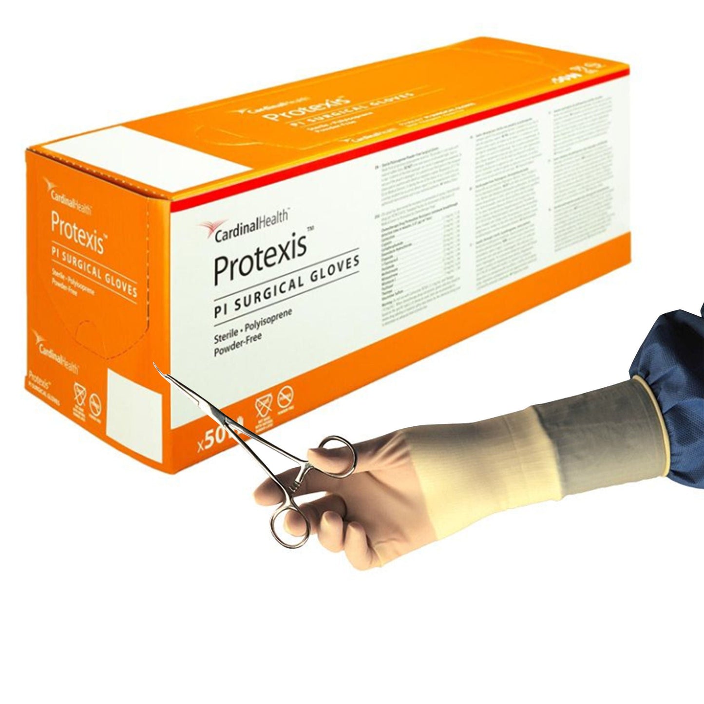 Sterile Protexis™ PI Polyisoprene Surgical Gloves, Ivory