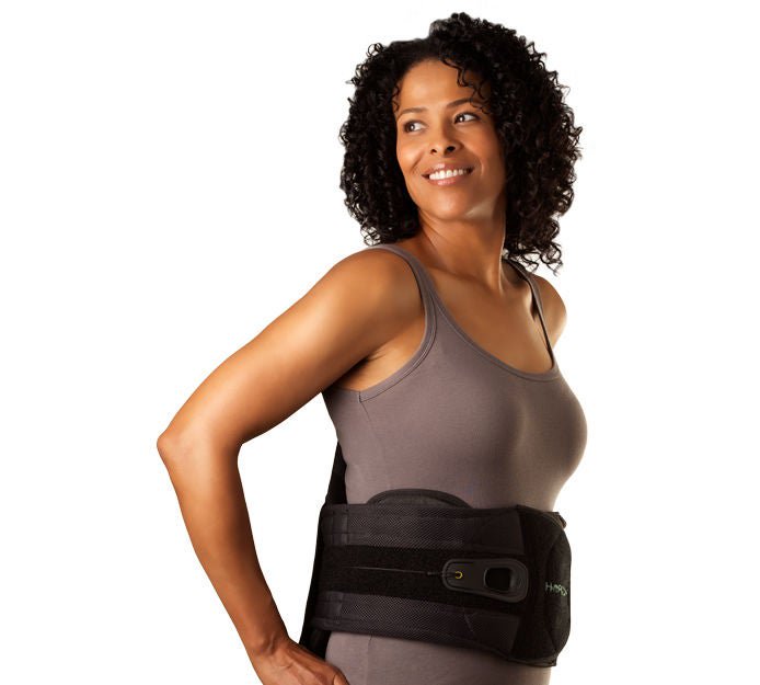 Horizon 637 LSO Back Orthosis Hook and Loop Closure 24 to 50 Inch Waist Circumference Adult