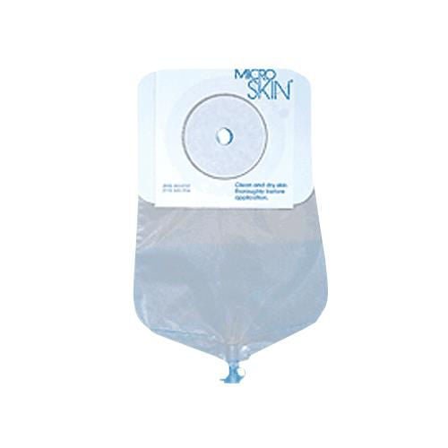 One-Piece Clear Urostomy Pouch, Length, 1½ Inch Stoma