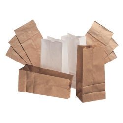 Brown Kraft Paper Bag, x 13.75 Inch