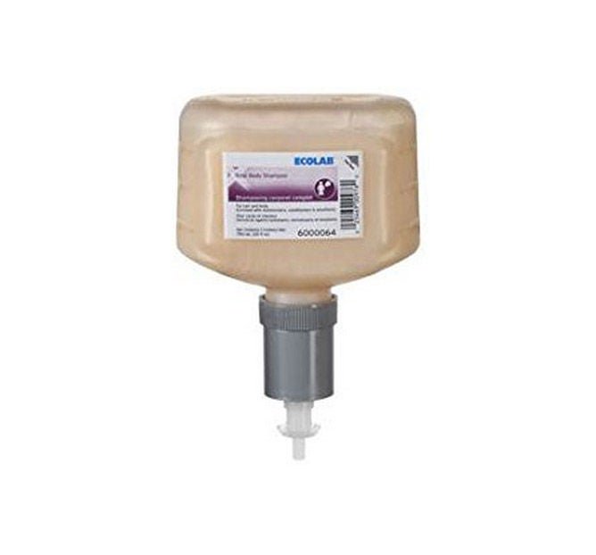 Total Body Shampoo and Body Wash Dispenser Refill Bottle Clean Scent