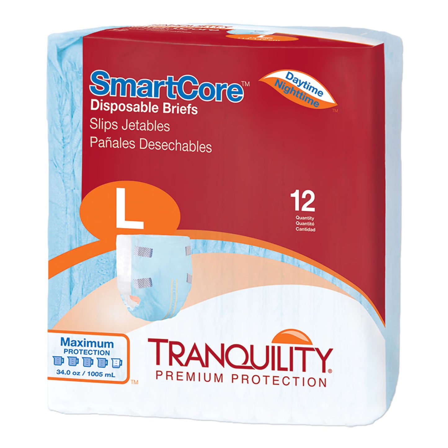 Tranquility SmartCore™ Maximum Protection Incontinence Brief