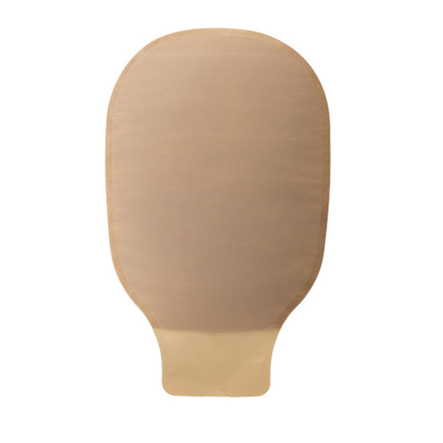 New Image™ 18204 Beige Colostomy Pouch, Pre-cut to Fit Stomas, Blue Match